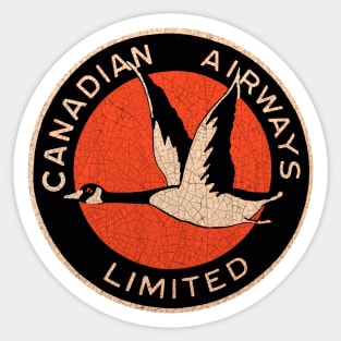 Canadian Airways Sticker